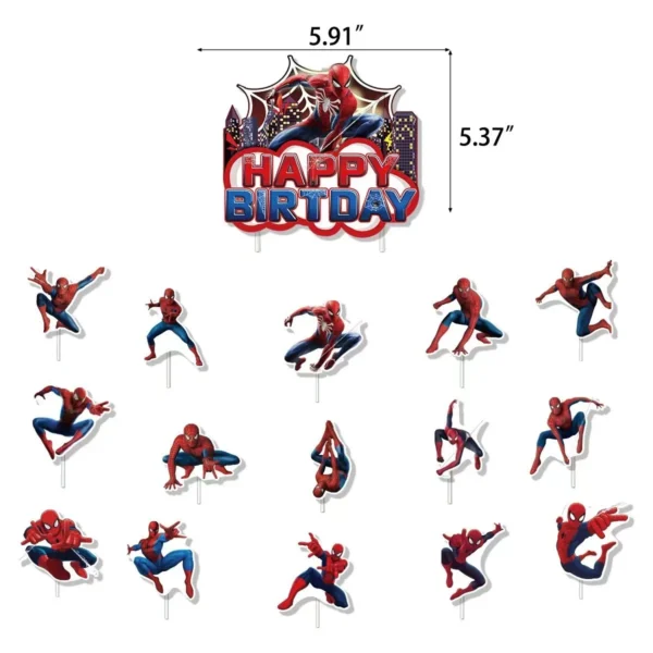 Pack anniversaire Disney spiderman – Image 9