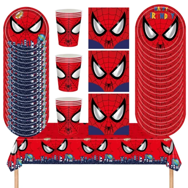 Pack anniversaire Disney spiderman