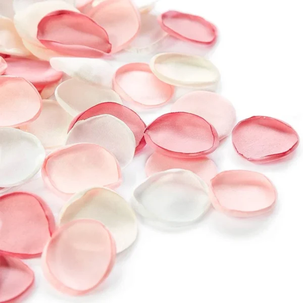 Pétales de roses , fleurs artificielles, 100 pièces