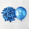 Ballon en latex chromé métallique – Image 6