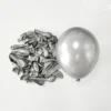 Ballon en latex chromé métallique – Image 4