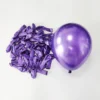 Ballon en latex chromé métallique – Image 15
